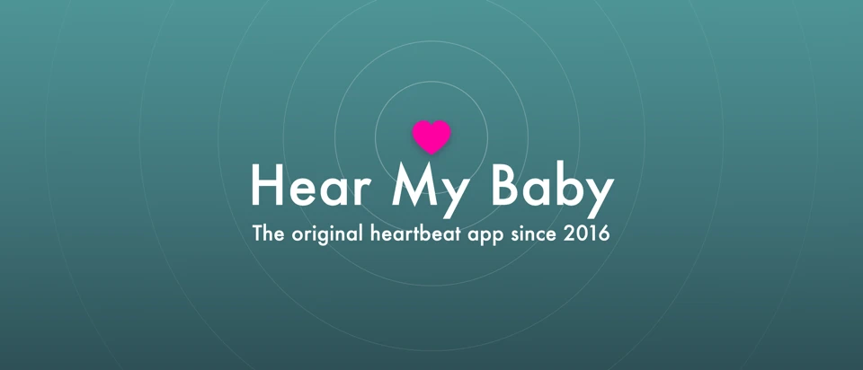Hear My Baby Heartbeat App App Store product page header