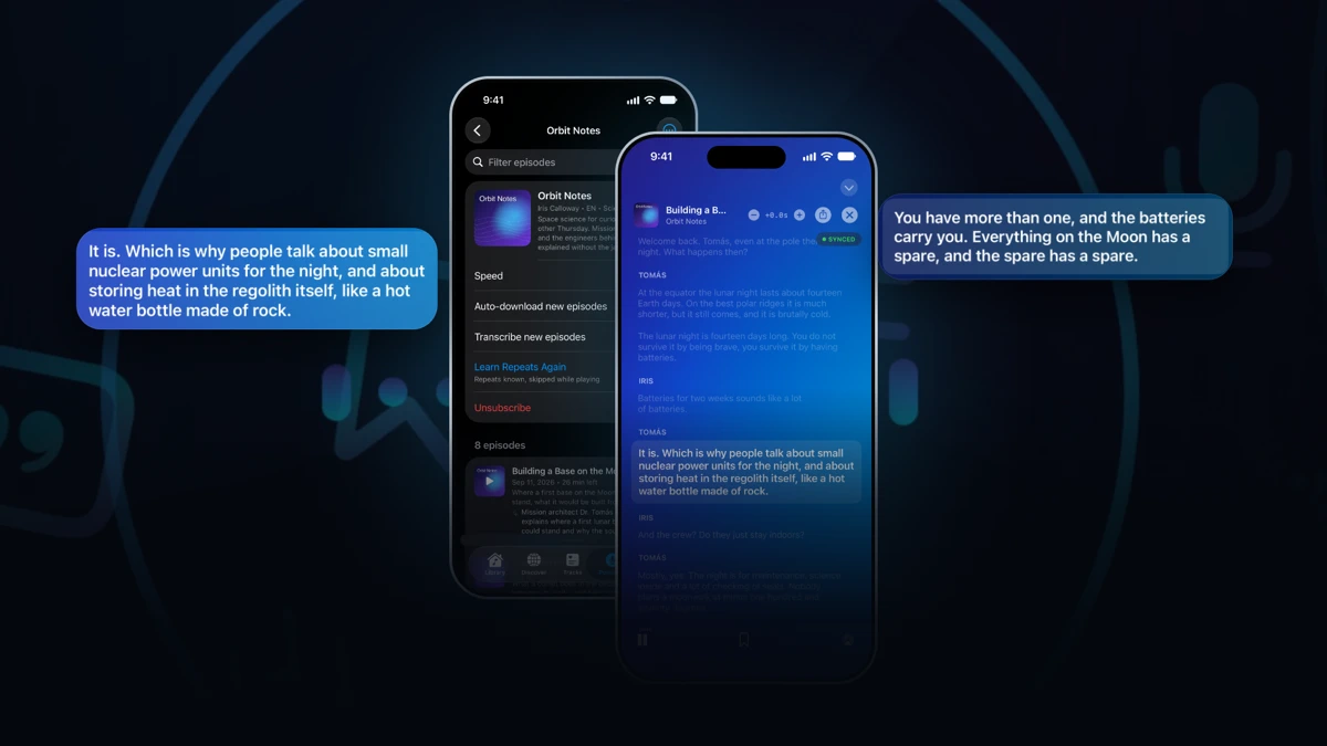 Macdio — Live Radio & Podcasts search result, In-app event: Podcasts Are Here