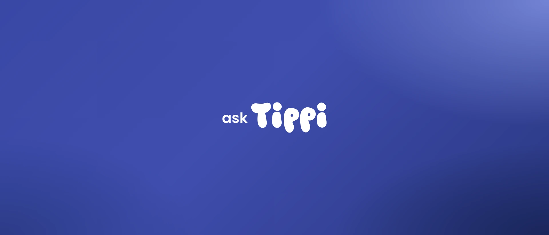 AskTippi: Ask Your Network product page header