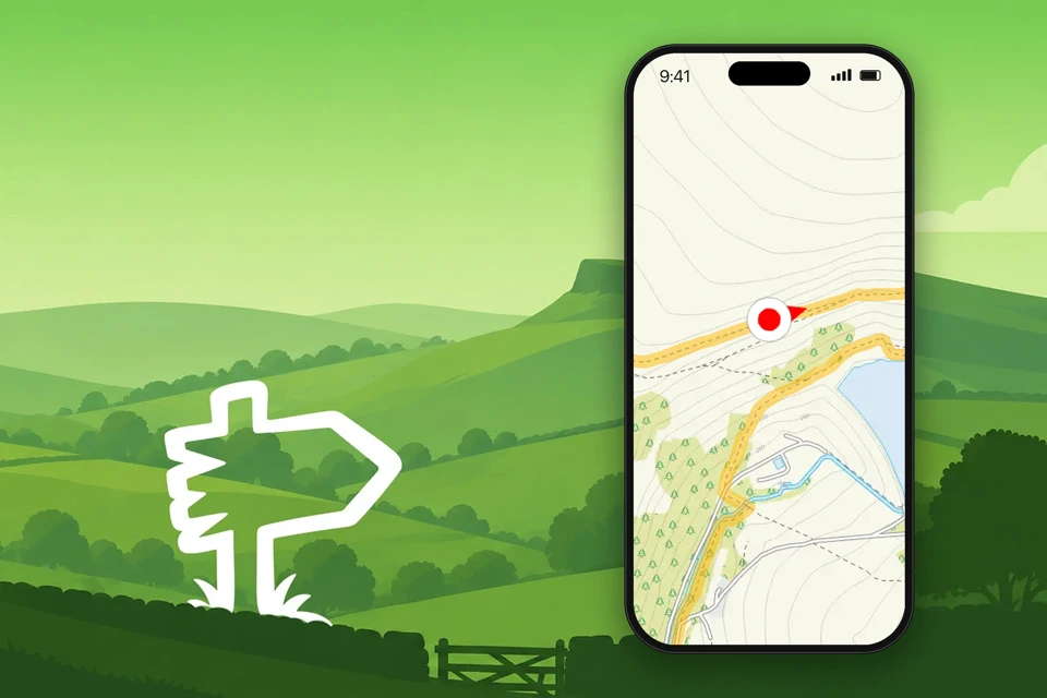 Derbyshire Walks App Store search result