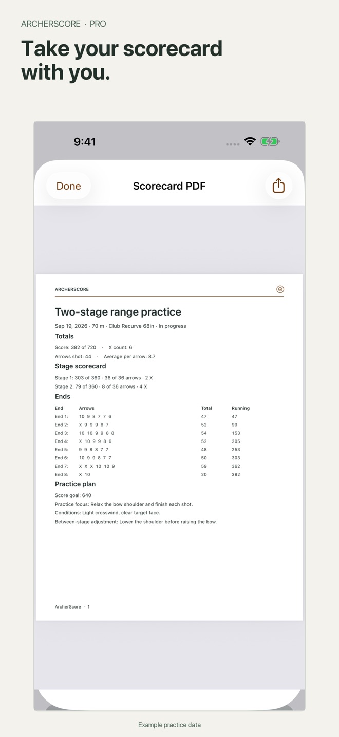 ArcherScore: Archery Scoring screenshot 6