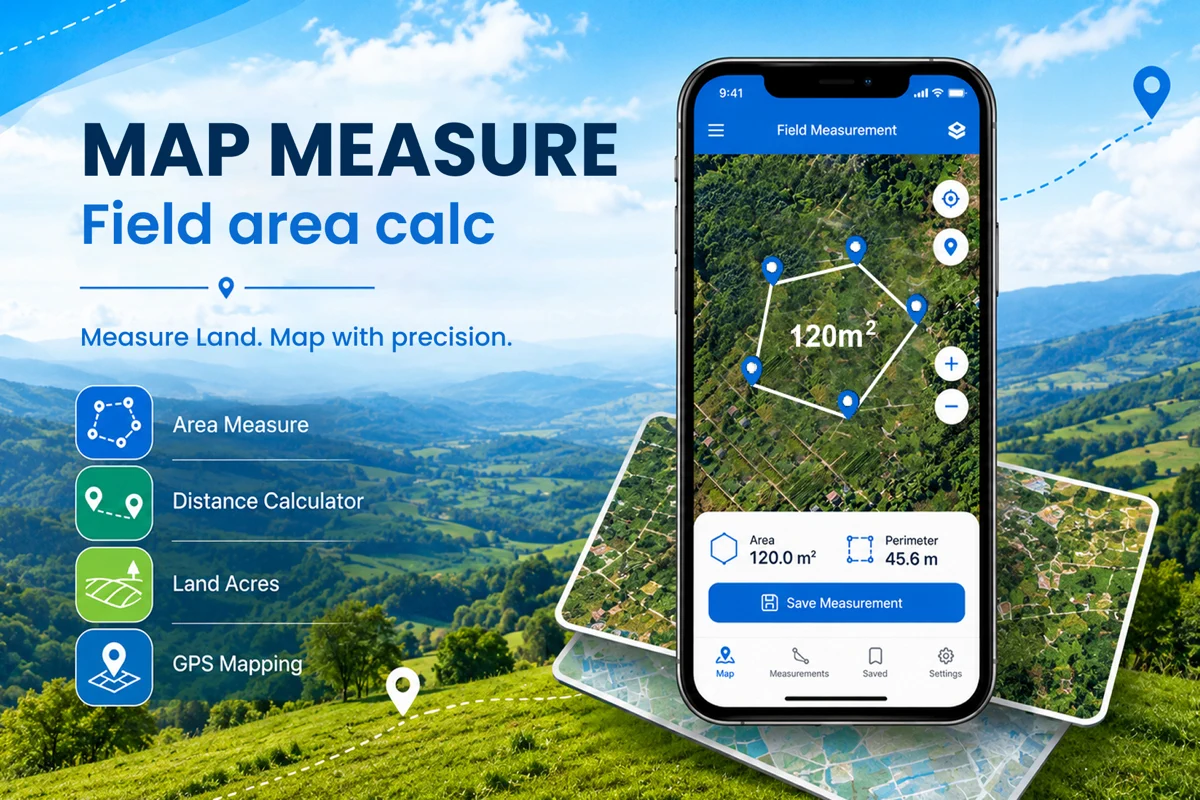 Map Measure : Field Area Calc search result