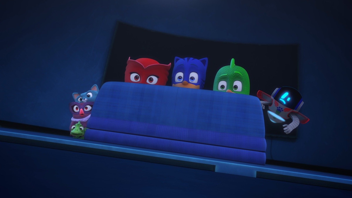 Baddie Bots; Newtons and the Animals PJ Masks (Series 5, Episode 4) Apple TV (KY)