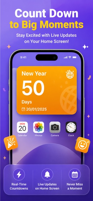 Big Day Countdown: Widget screenshot 3