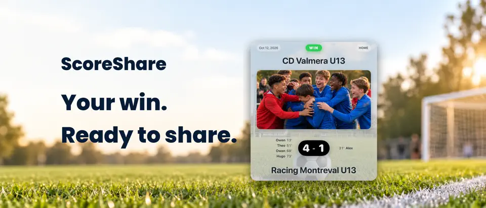 Scoreshare: Soccer Scoreboard