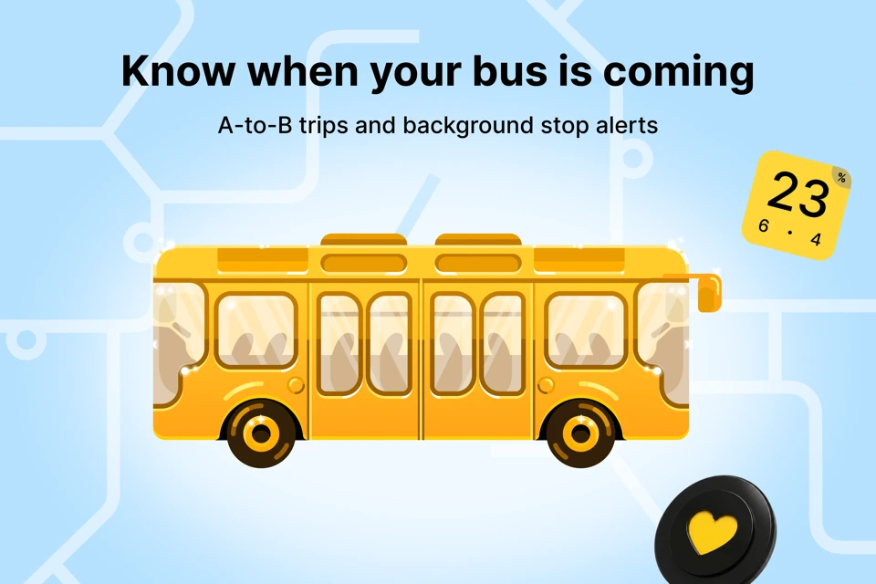 Bustime: Bus Times & Routes App Store search result