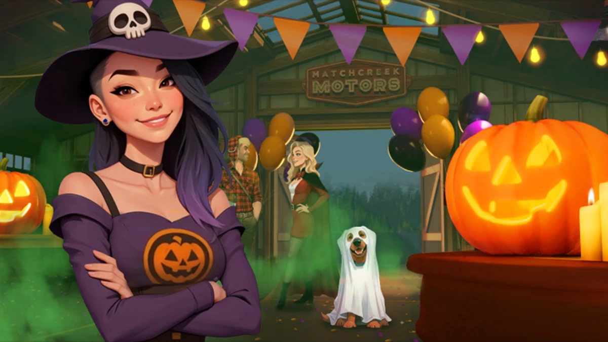 Matchcreek Motors: Custom Cars search result, In-app event: Halloween Pass Now Live