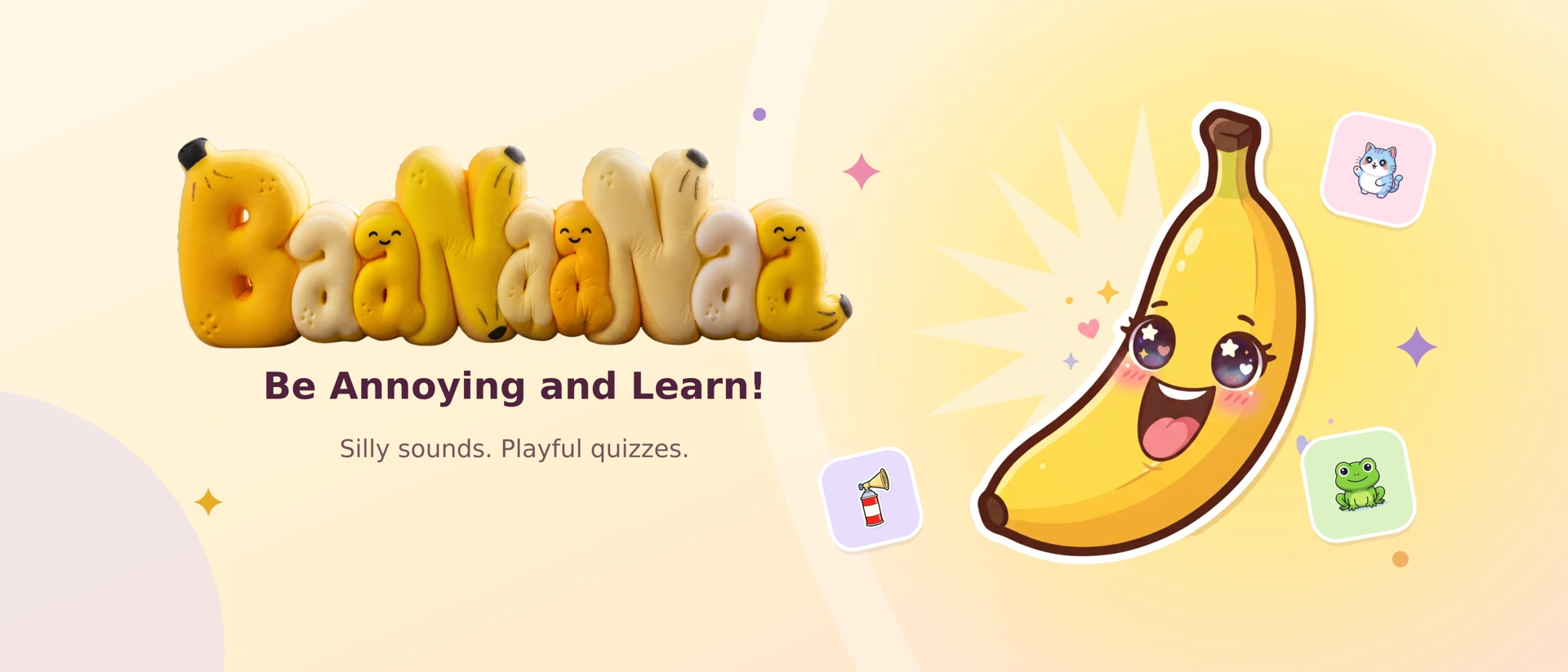 BaaNaaNaa product page header