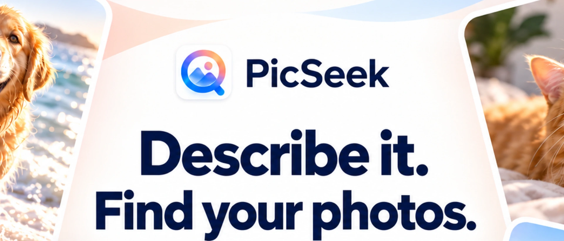 PicSeek: Photo Search App Store product page header