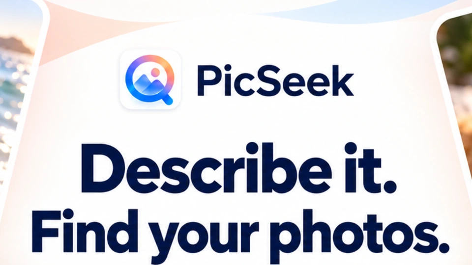 PicSeek: Photo Search App Store product page header