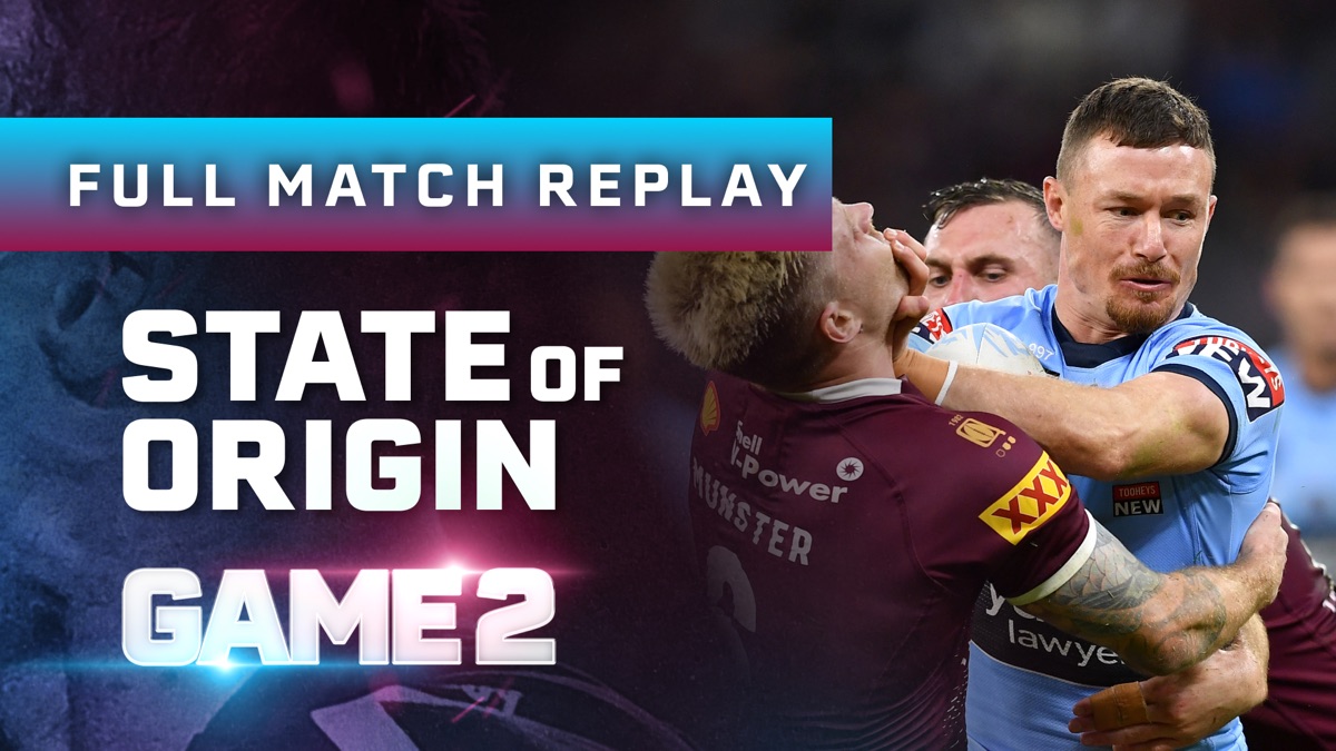 Game 2 NSW v QLD Full Match Replay
