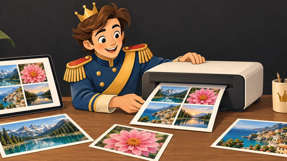PrintsCharming: Photo Print App Store product page header