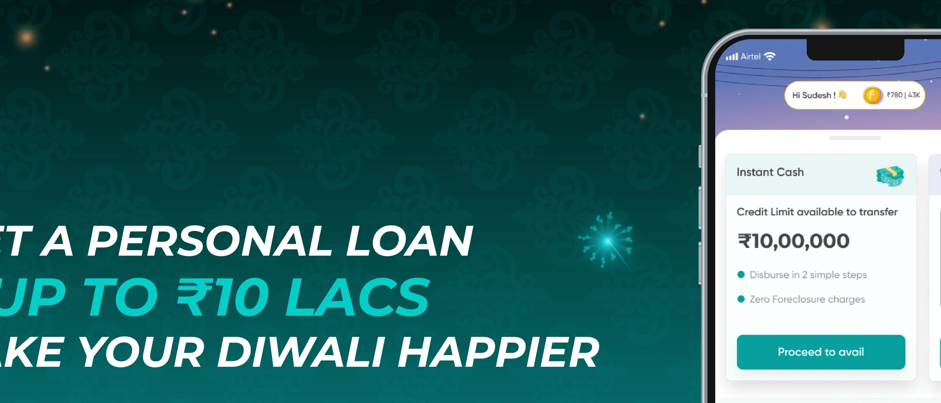 Personal Loan App by Fibe product page header