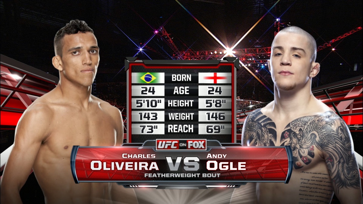 ‎Charles Oliveira vs. Andy Ogle - UFC Fight Night (Series 2014, Episode ...