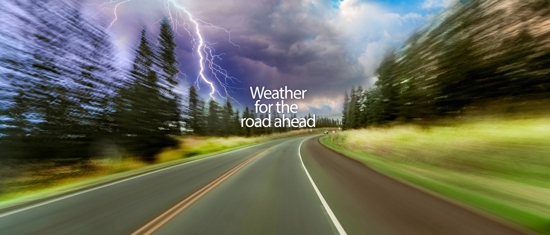 Drive Weather product page header
