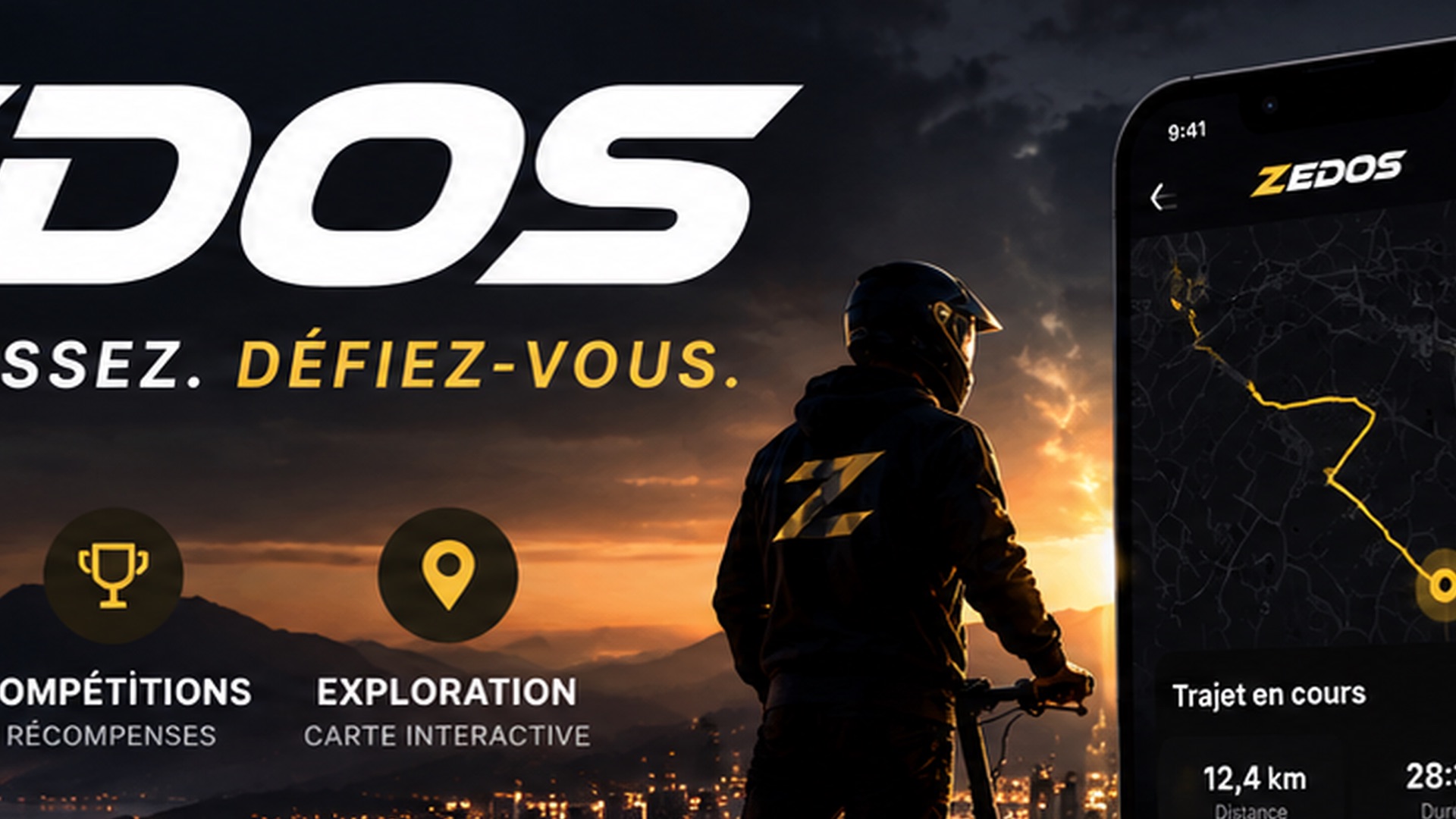 ZEDOS product page header