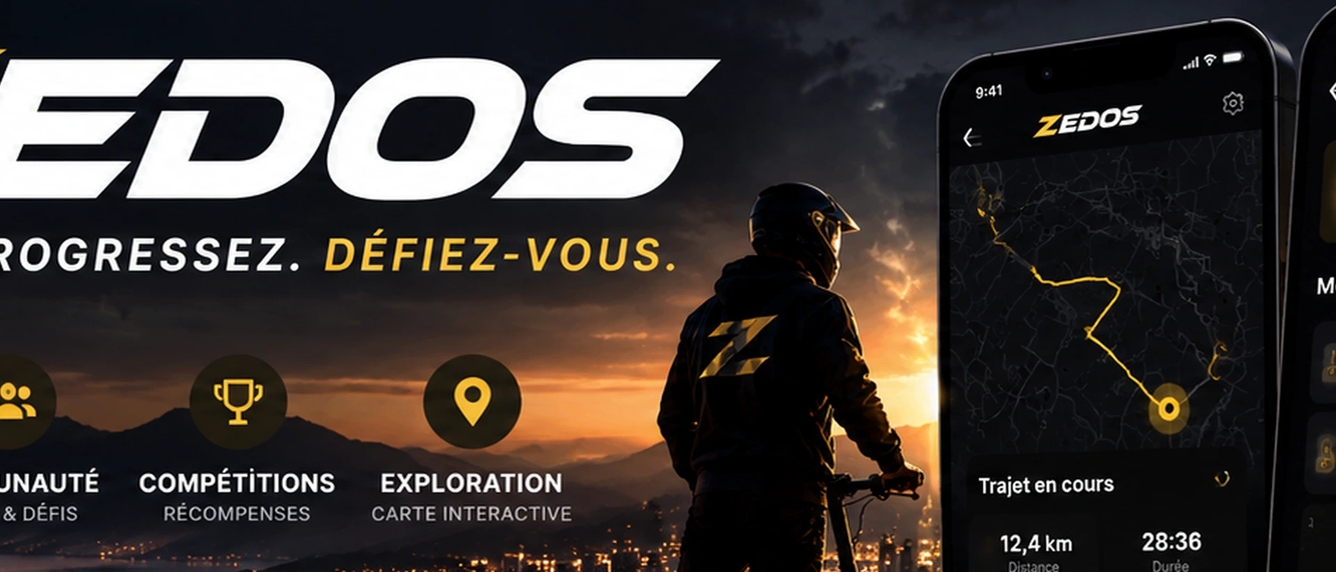 ZEDOS product page header