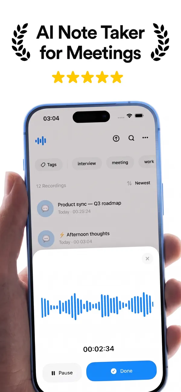 AI Transcribe screenshot 1