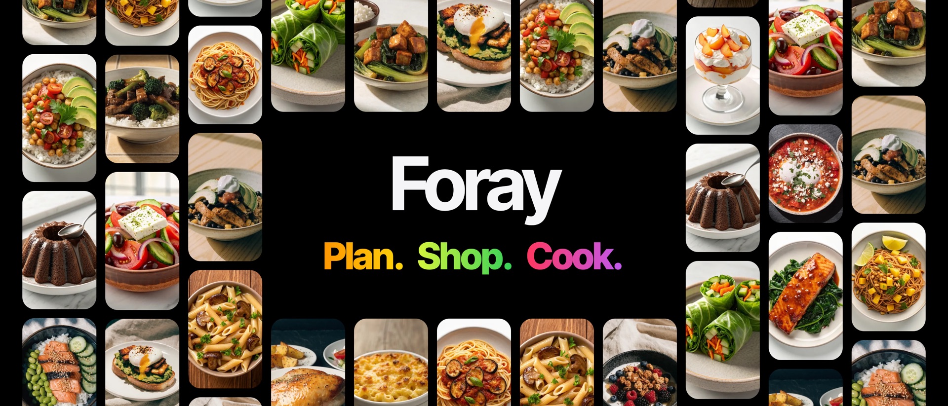 Foray product page header