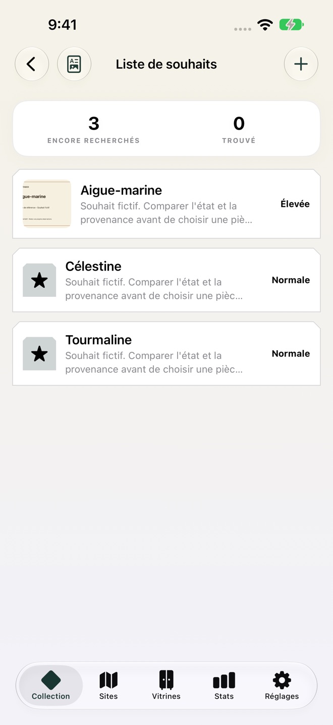 StrataBox : roches et minéraux capture d’écran 5