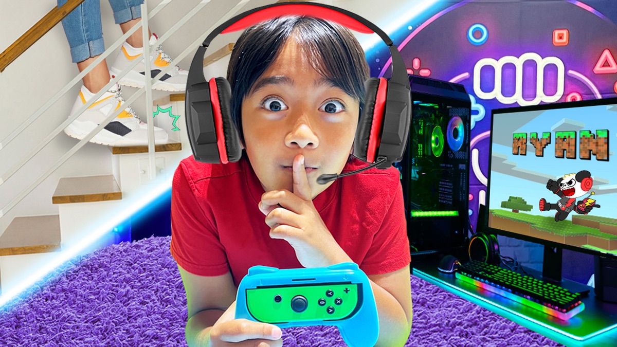 ‎Ryan Builds a Secret Gaming Room! - Ryan's World (Season 9, Episode 73 ...
