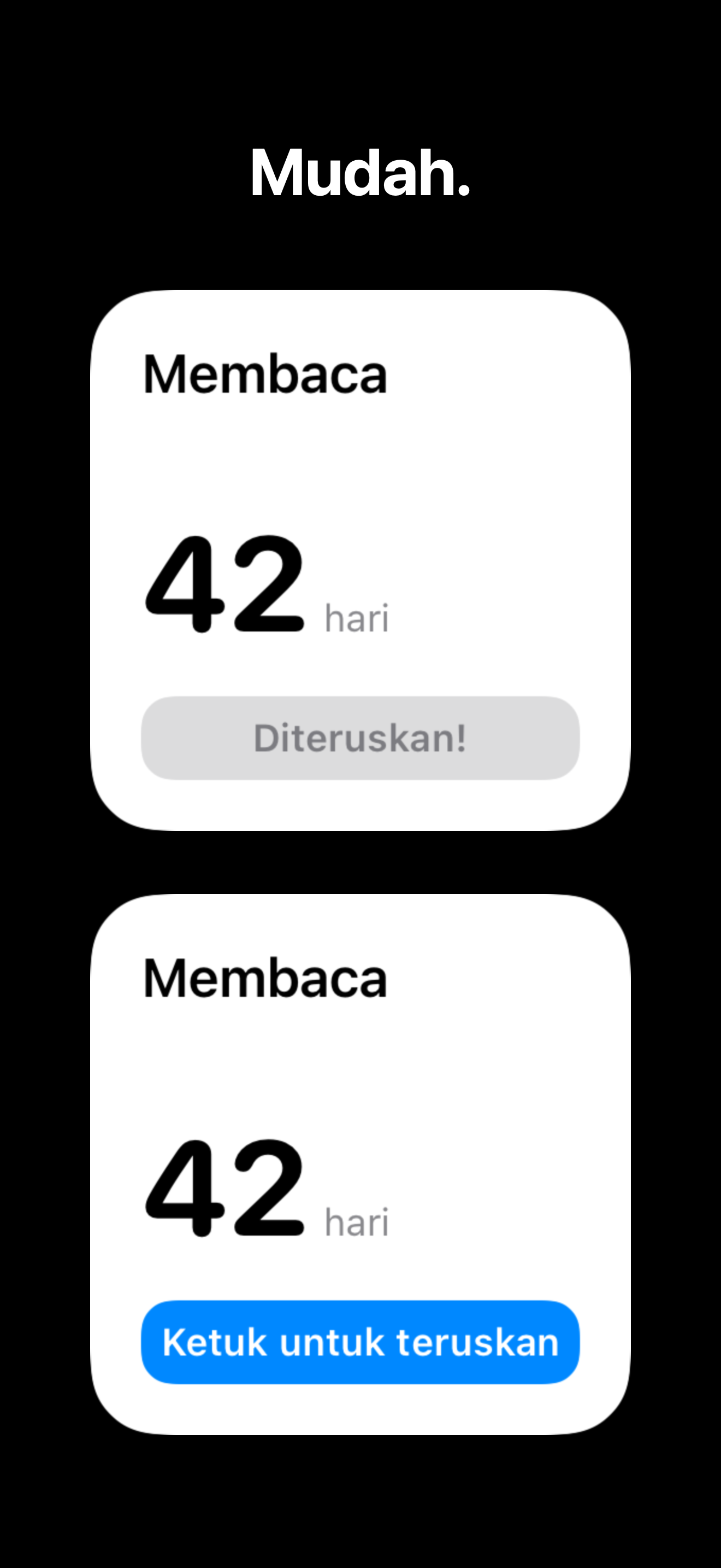 KeepGoing - Habit Tracker iOS screenshot 3 showing app interface