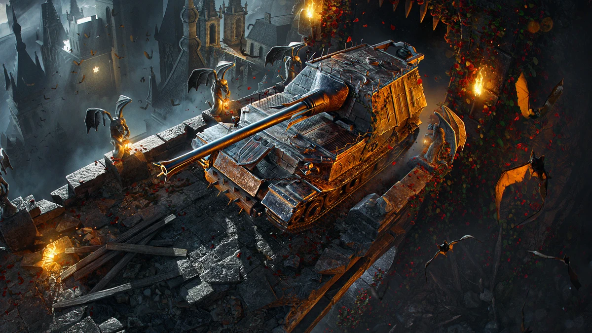 World of Tanks Blitz™ search result, In-app event: Dark Fortress