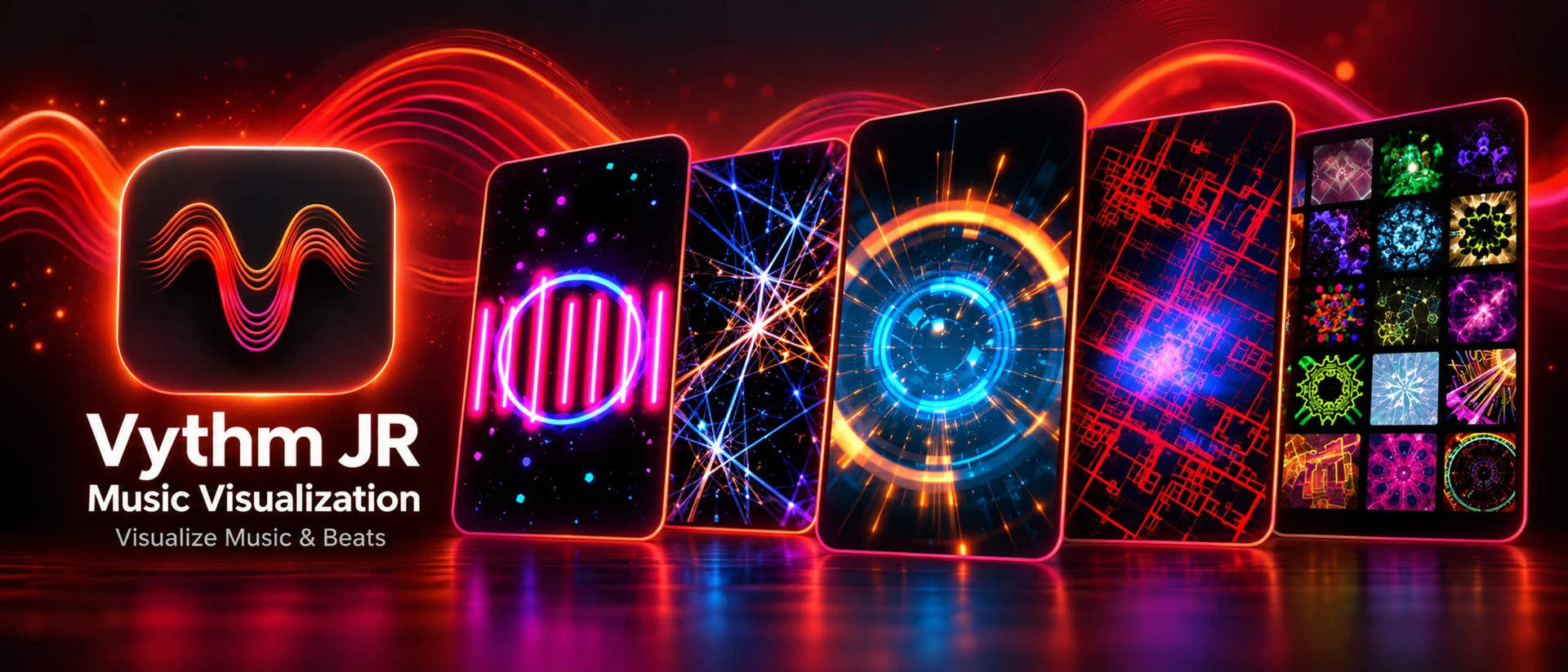 Music Visualizer DJ - Vythm VJ product page header