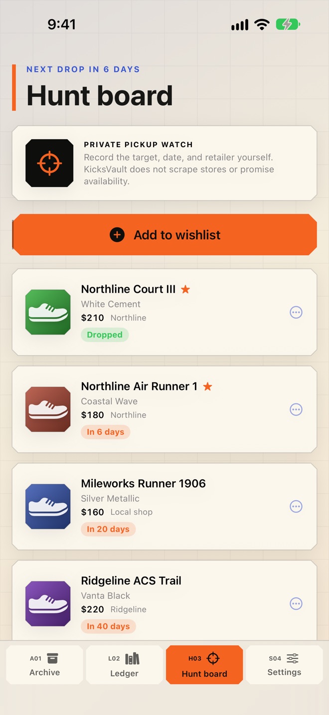 KicksVault: Sneaker Collection screenshot 10