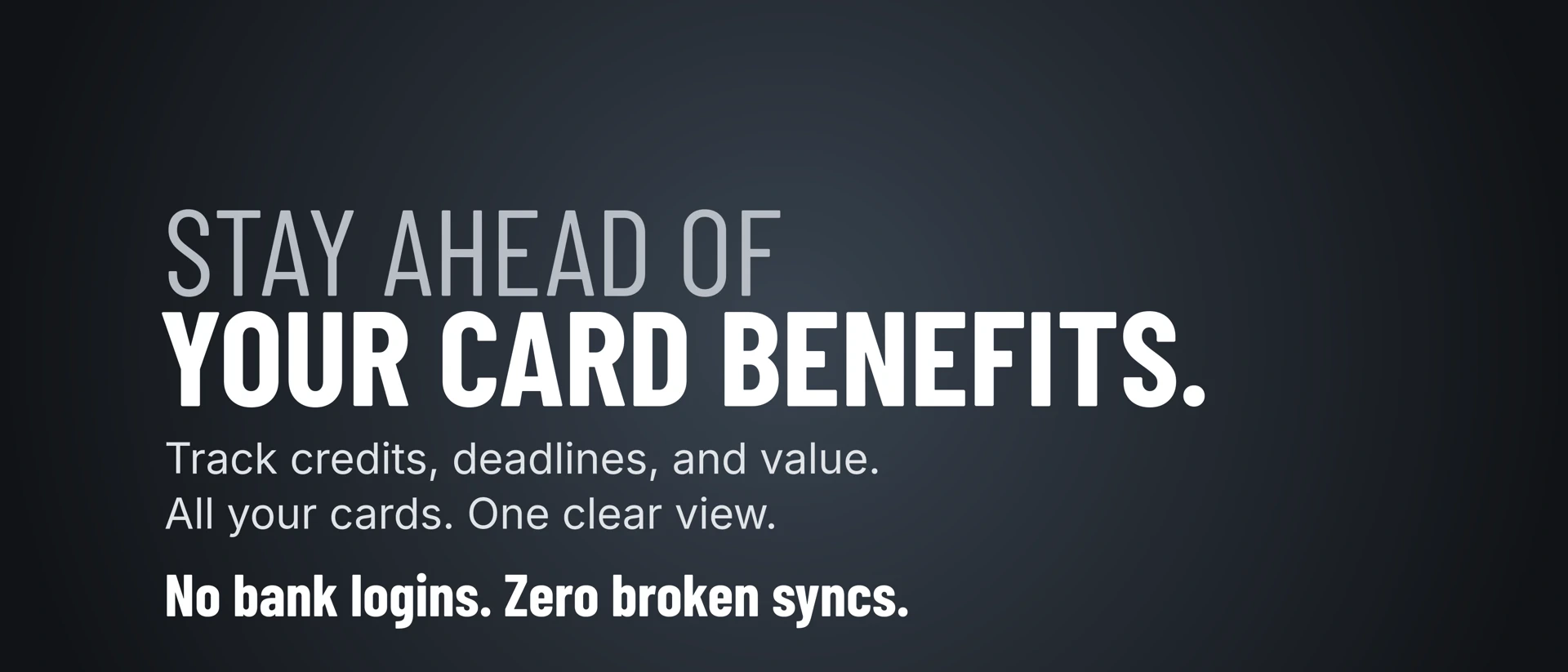RECAP: Never Waste a Benefit product page header