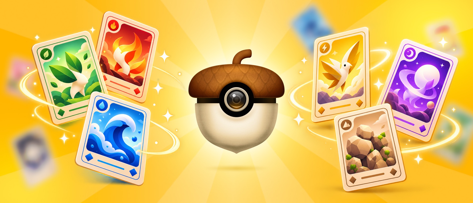 Acorn TCG Card Scanner App product page header