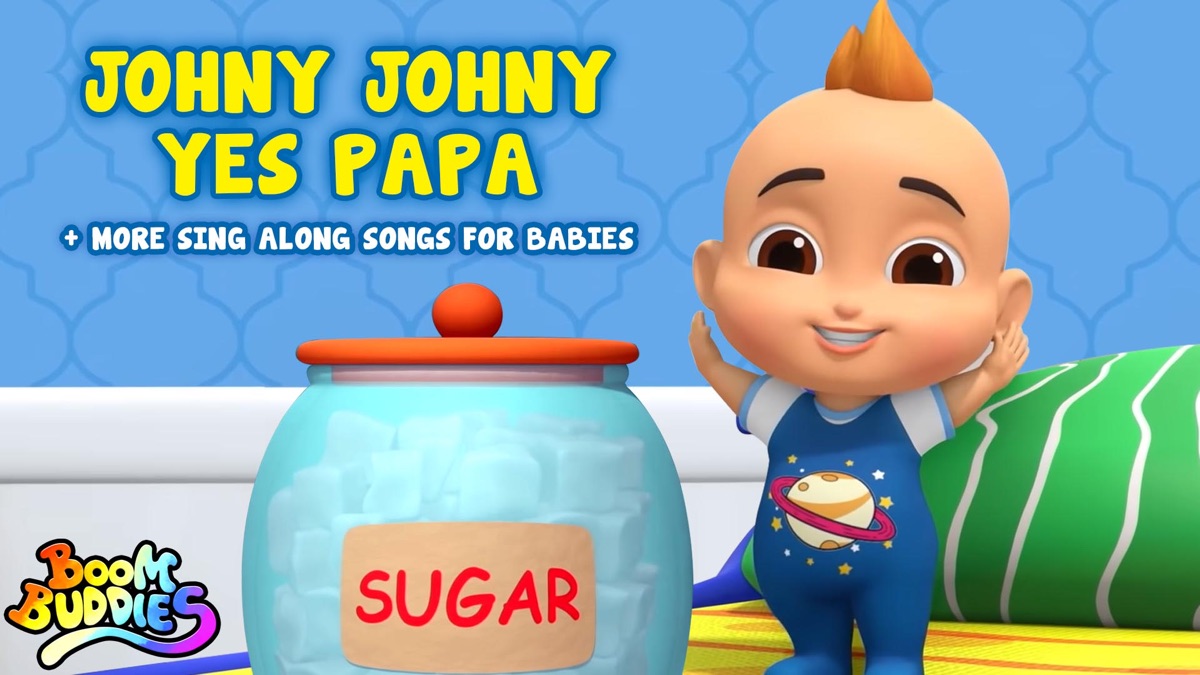 Papa Papa Yes Johny  Johny Johny Yes Papa Nursery Rhymes by Kids Tv 