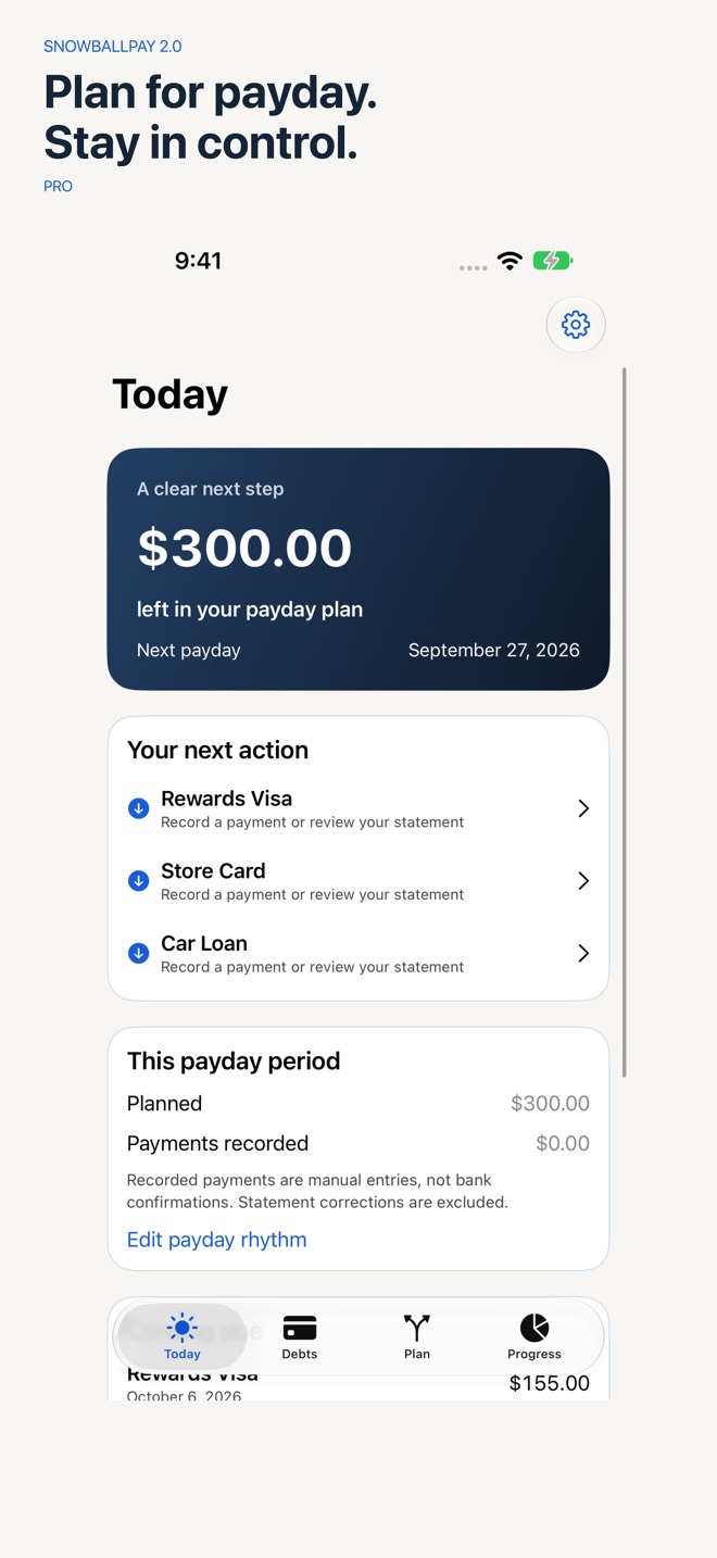 SnowballPay: Debt Payoff screenshot 8