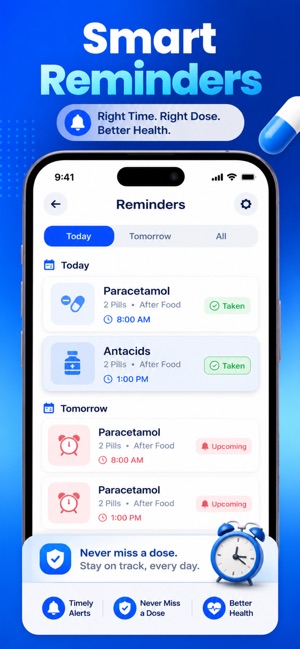 Pill Reminder & Alarm: Recure screenshot 5