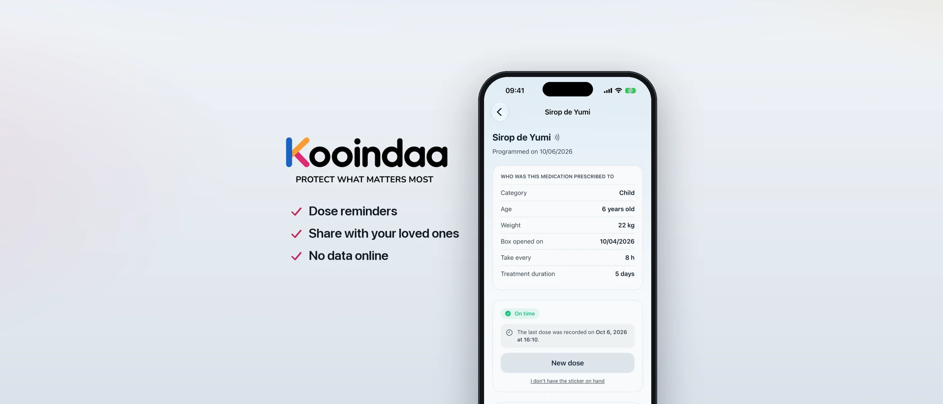 Kooindaa : Urgence & Santé product page header