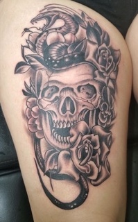 Lion's Mane Tattoo And Piercing