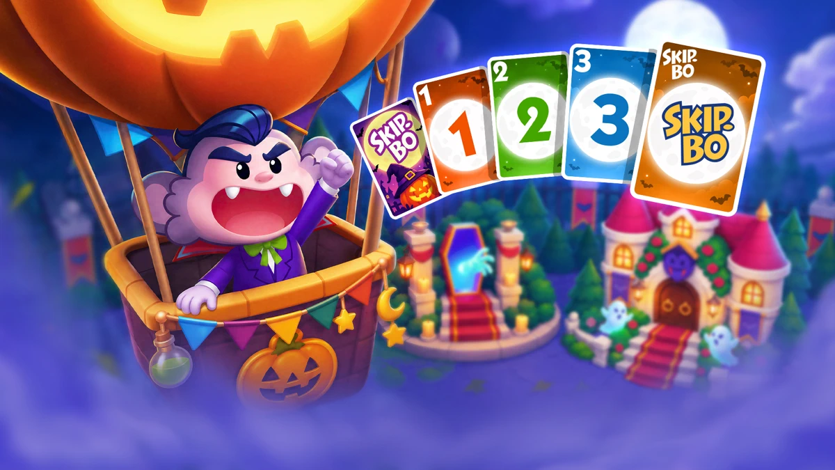 Skip-Bo™: Solitaire Card Game search result, In-app event: Spooky Streets