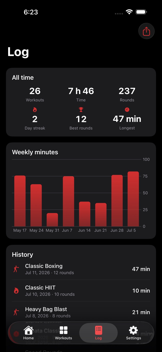 RoundBell: Round Timer screenshot 3