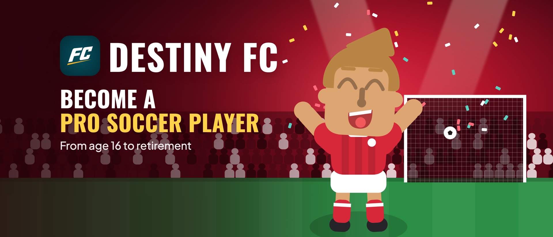 Destiny FC: Soccer Career product page header