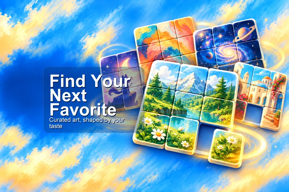 VibePuzzling: Sliding Puzzles App Store search result