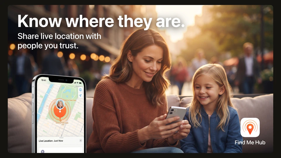 Find Me Hub App Store search result