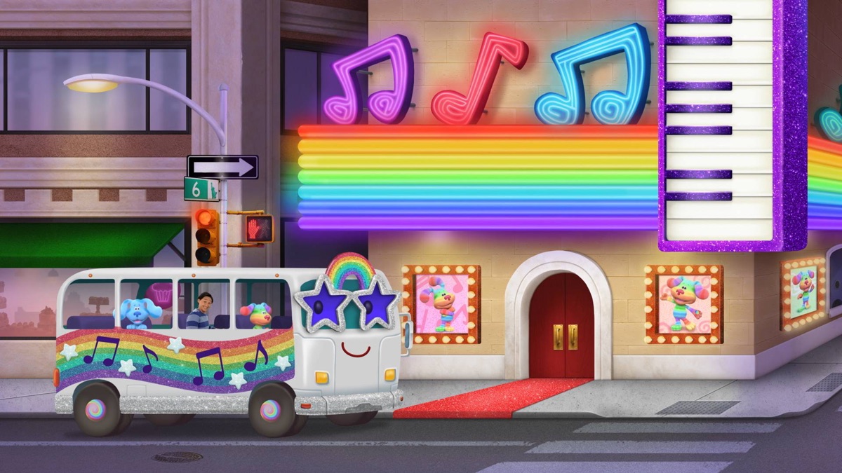 ‎Rock On, Rainbow Puppy! - Blue's Clues & You! (Series 4, Episode 24 ...