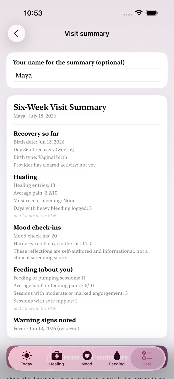 FourthTri: Postpartum screenshot 5