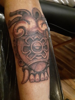Name and Blood Tattoo Gallery