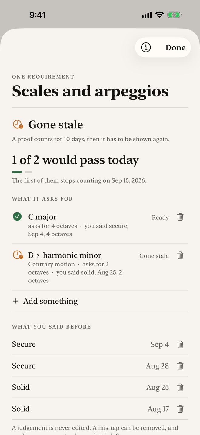 KeysDaily: Piano Practice Log screenshot 7