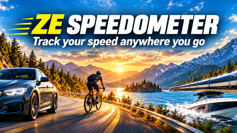 Ze Speedometer App Store product page header