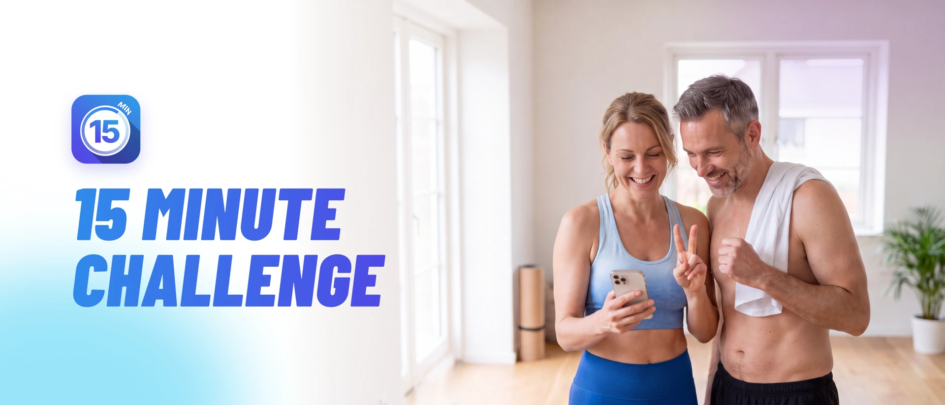 15 Minute Challenge product page header