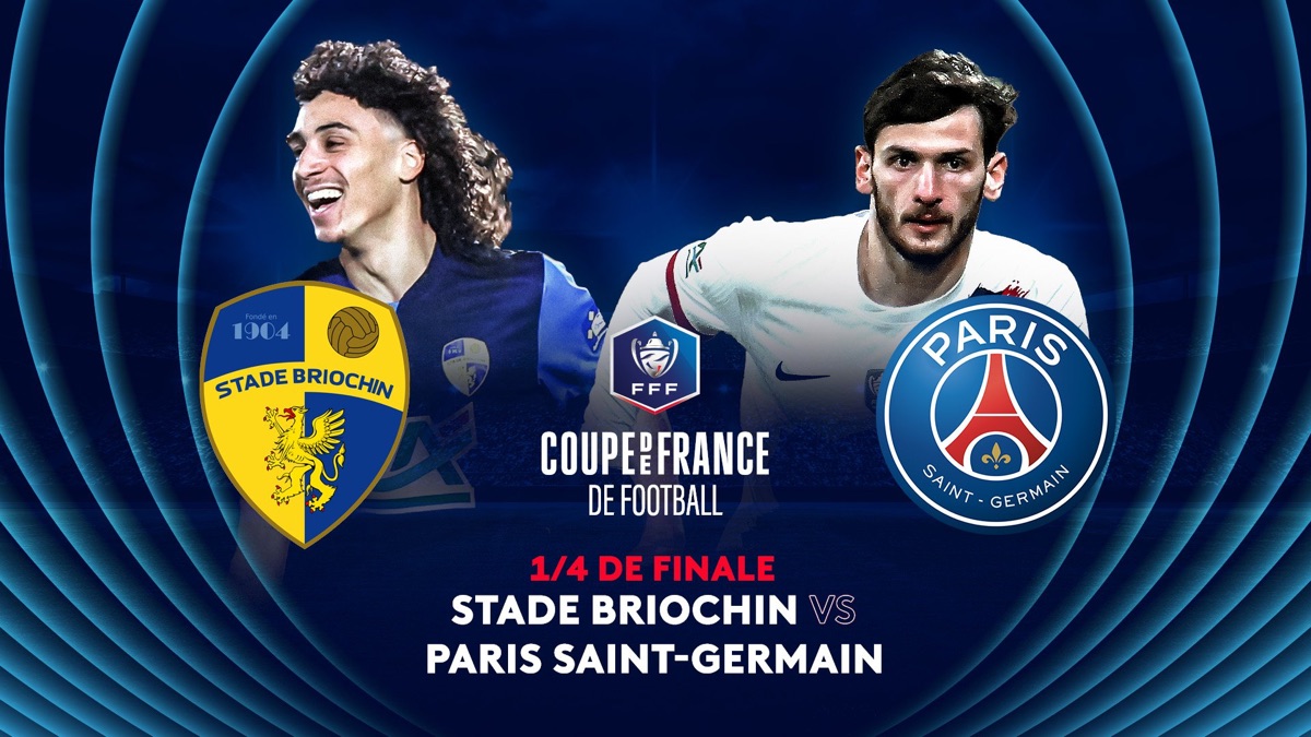 Quart de finale : Stade Briochin vs Paris Saint-Germain - Apple TV (FR)