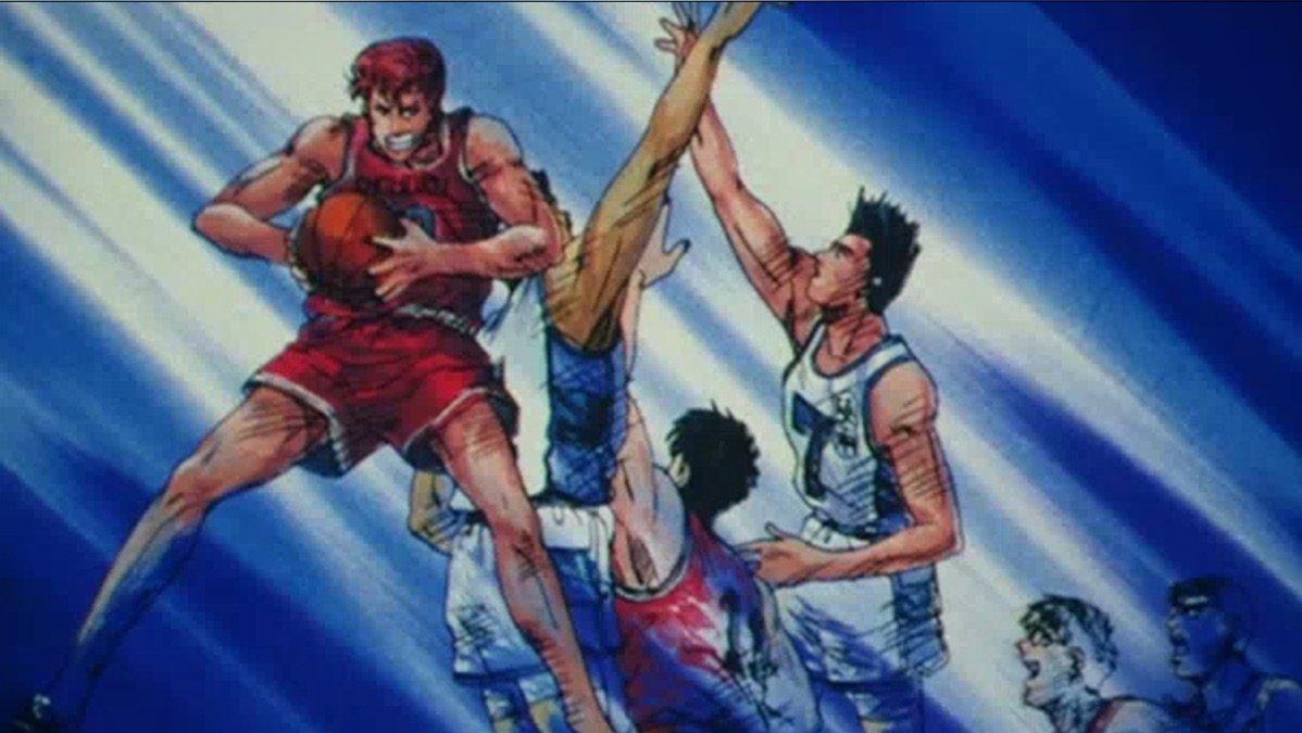 湘北高校 バスケットボールアート 10番 11番 3D 1点 SLAM DUNK』桜木花道ら