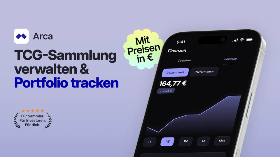 Arca - TCG Collector & Preise App Store product page header